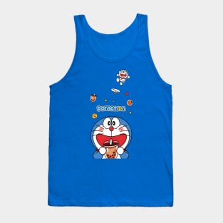 doraemon dorayaki boba Tank Top